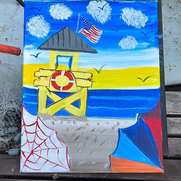 Canvas painting
